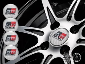 Toyota Calcomanías para Ruedas Etiquetas de Resina Alta Calidad